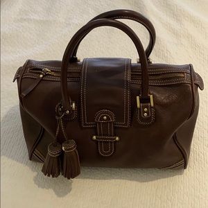 J. Crew Brown Leather Handbag